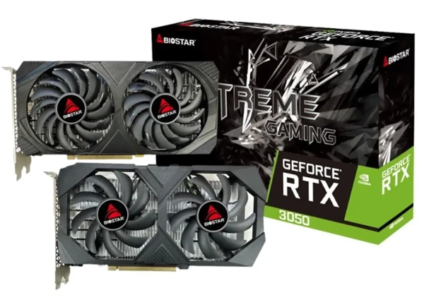 Grafička karta Biostar GeForce RTX 3050 GDDR6 6GB 96 bit  DVIDPHDMI