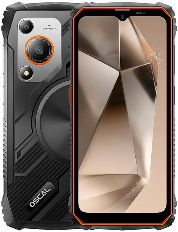 Smart Rugged Oscal MARINE I , 6.56'' OC4GB128GB16MP5100mAh IP69K Black