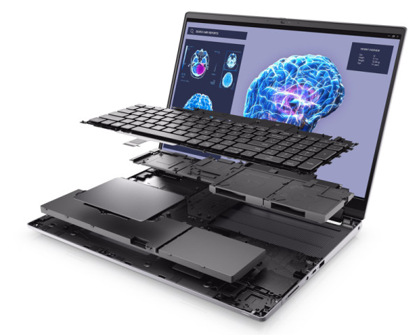 DELL Precision M7680 16 inch FHD+ 500nits i9-13950HX 32GB 1TB SSD RTX 3050 12GB Backlit FP SC Win11Pro 3yr ProSupport laptop