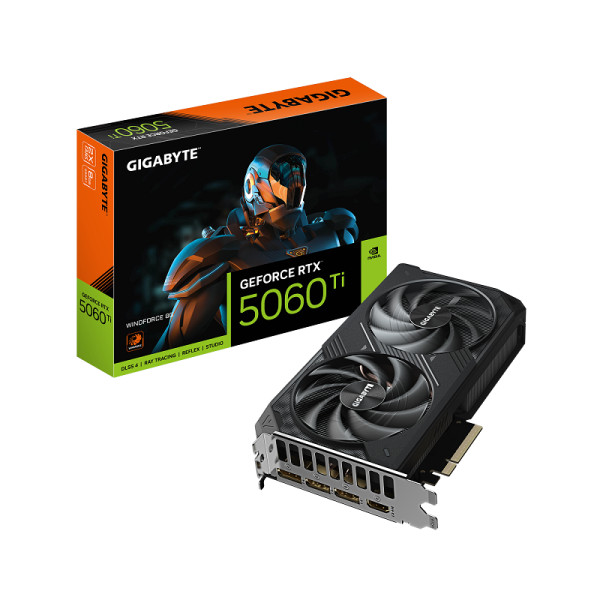 GeForce RTX 5060 Ti WINDFORCE 8GB ( GV-N506TWF2-8GD ) 