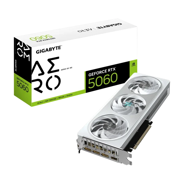 Grafička karta Gigabyte GeForce RTX 5060 Aero OC GV-N5060AERO OC-8GD 8GB GDDR7