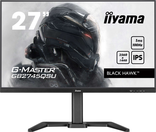 Monitor 27'' Iiyama G-Master GB2745QSU-B2 IPS 2560x1440100Hz1msHDMIDPUSBzvu