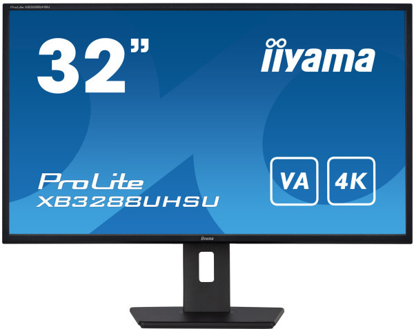 Monitor 31.5'' Iiyama XB3288UHSU-B5 VA 3840x216060Hz3ms2xHDMIDPUSBzvučnici