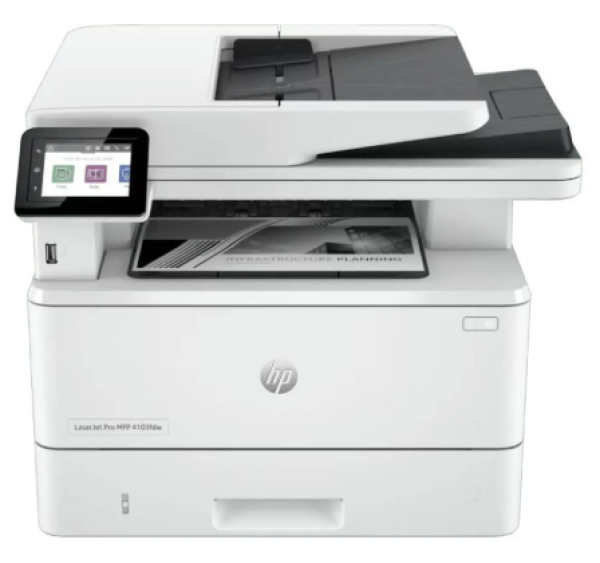 OUTLET-MFP LaserJet Pro HP 4103fdw štampačskenerkopirfaxLANwireless 2Z629A