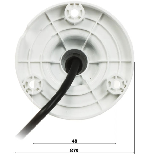 KAMERA Dahua HAC-B1A21-U-0360B  4U1 2MP BULLET IC ; COOPER SERIJA; SMART IC 30M; PLASTICNO KUCIŠTE