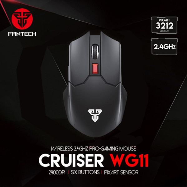Miš Wireless Fantech WG11 Cruiser space edition beli