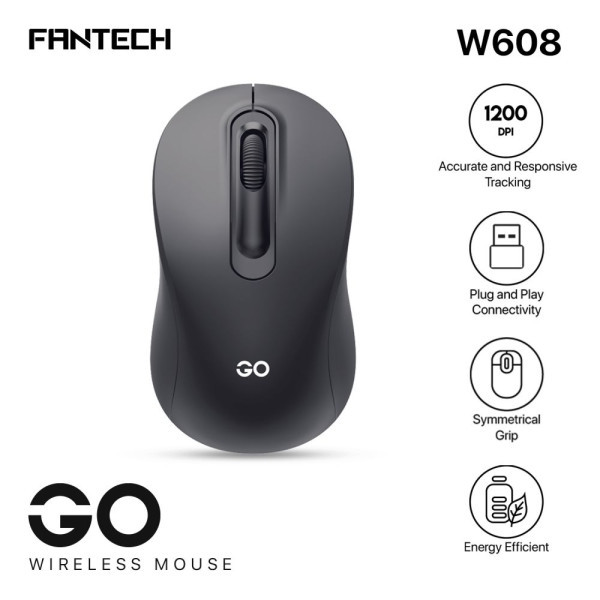 Miš Wireless Fantech W608 GO crni