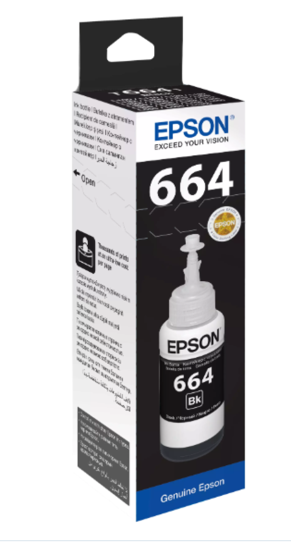 Mastilo EPSON T6641 Black