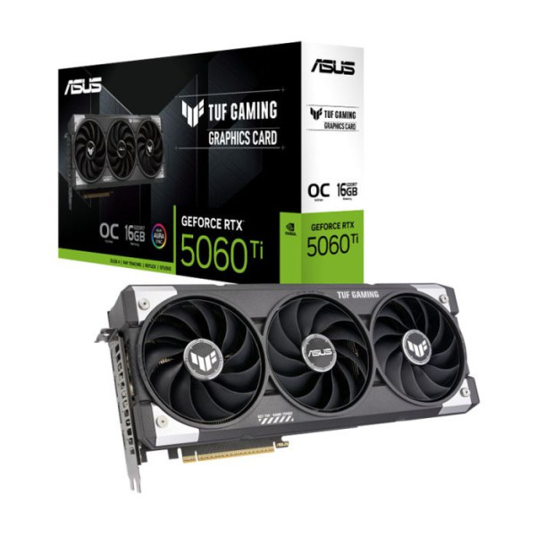 SVGA ASUS RTX 5060-TI 16GB TUF RTX5060TI-O16G-GAMING, 90YV0MG0-M0NA00