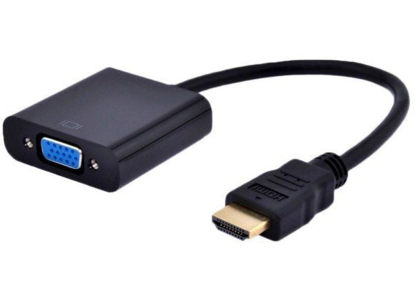 A-HDMI-VGA-03 **Gembird  HDMI to VGA + AUDIO adapter cable, single port, black (altA-HDMI-VGA-06)479