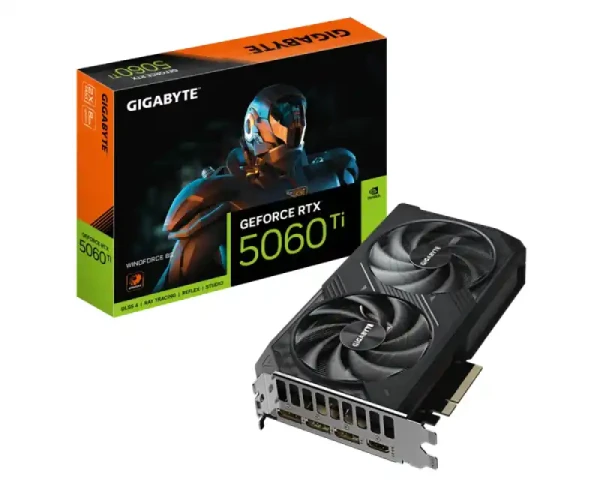 Grafička karta Gigabyte GeForce RTX 5060 TI Windforce GV-N506TWF2-8GD 8GB GDDR7
