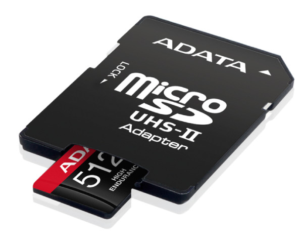 A-DATA Memorijska kartica UHS-I U3 MicroSDXC 512GB V30S class 10 + adapter AUSDX512GUI3V30SHA2-RA1