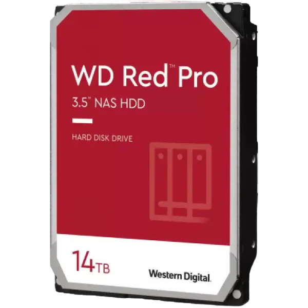 Hard disk 14TB Western Digital WD142KFGX Red PRO