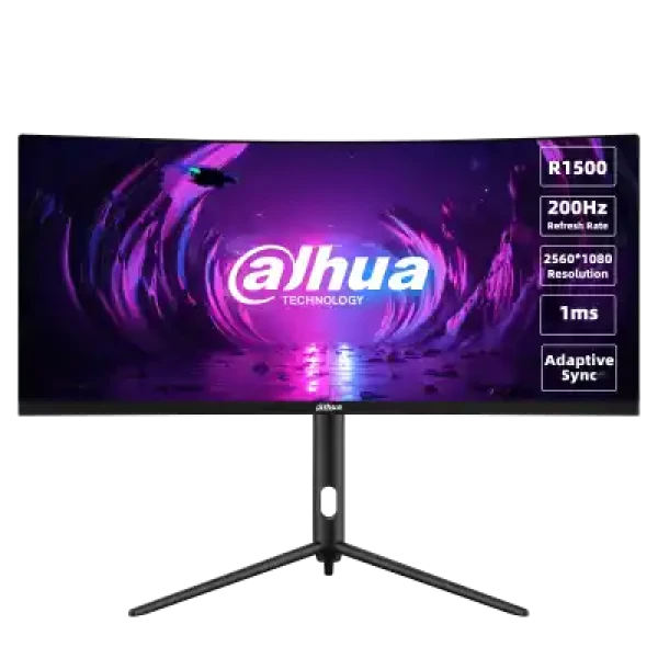 Monitor 30 Dahua LM30-E330CA 2560x1080VA21:9200HZ1ms2xHDMIDPCurved
