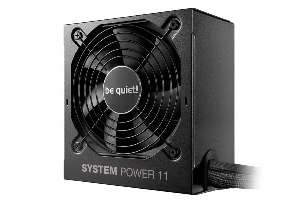 SYSTEM POWER 11 650W, 80 PLUS Bronze efficiency (up to 89.7%), Temperature-controlled 120mm quality fan reduces system n ( BP011EU ) 