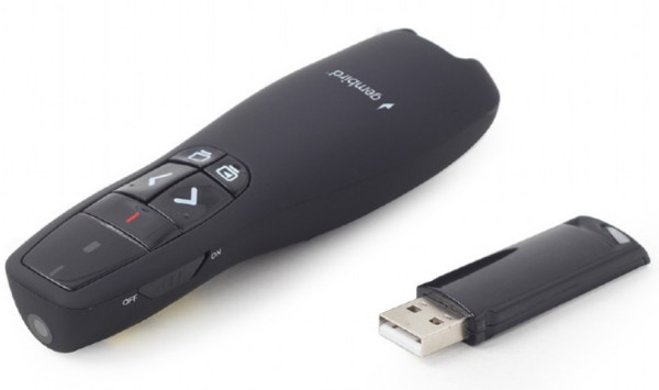 WP-L-12 Gembird Wireless prezenter, laser pointer
