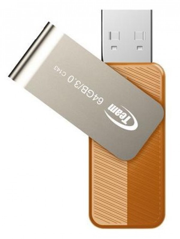 TeamGroup 64GB C143 USB 3.0 BROWN TC143364GN01 FO