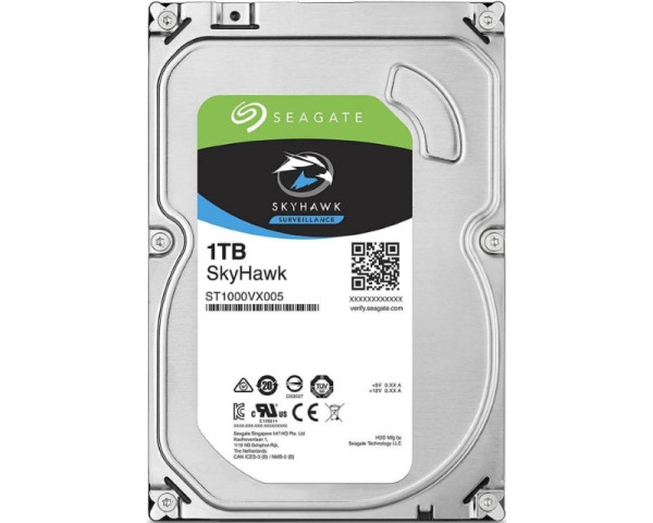 SEAGATE 1TB 3.5 inča SATA III 64MB ST1000VX005 SkyHawk Surveillance HDD outlet