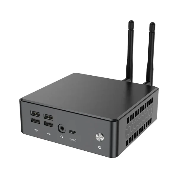 Mini PC Zeus MPI12 Intel i5-1235U 10C 4.4 GHzDDR4 16GBM.2 512GBLANDual WiFiBTHDMIDPUSB C