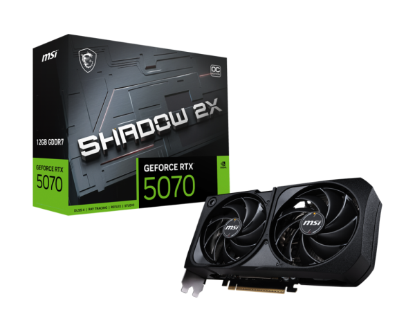 SVGA MSI RTX5070 Shadow 2X OC 12GB GDDR7, V532-005R