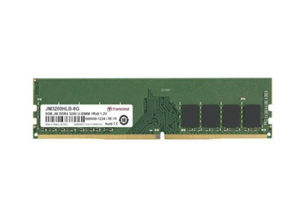 Memorija TRANSCEND 8GBDIMMDDR43200MHzCL22crna' ( 'JM3200HLB-8G' ) 