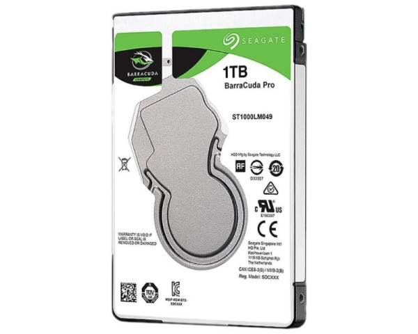 SEAGATE 1TB 2.5 inča SATA III 128MB 7.200 ST1000LM049 ourtlet