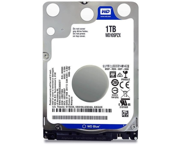 WD 1TB 2.5 inča SATA III 128MB 5.400 WD10SPZX Blue outlet