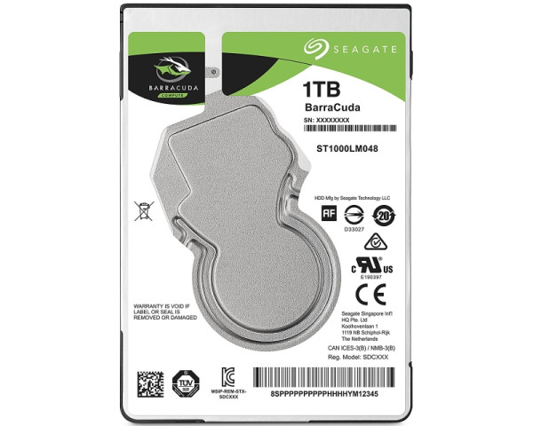 SEAGATE 1TB 2.5 inča SATA III 128MB 5.400 ST1000LM048 Barracuda hard disk outlet