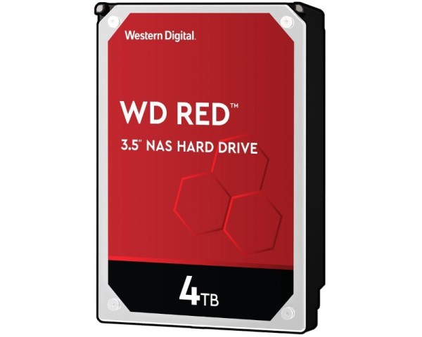 WD 4TB 3.5 inča SATA III 64MB IntelliPower WD40EFAX Red outlet