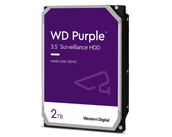 WD 2TB 3.5 inča SATA III 256MB IntelliPower WD22PURZ Purple outlet