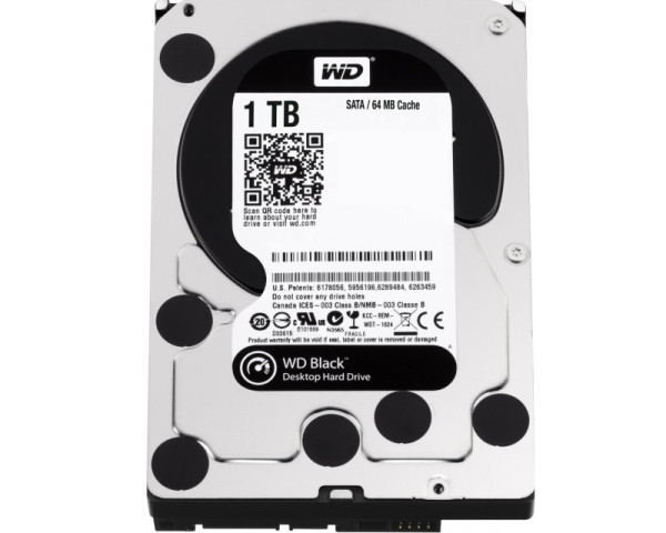 WD 1TB 3.5 inča SATA III 64MB 7.200rpm WD1003FZEX Black outlet