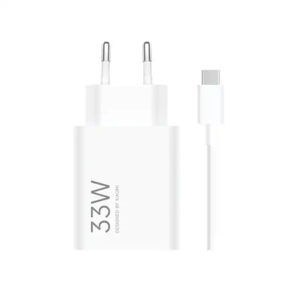 Kućni punjač Xiaomi 33W Charging Combo (Type-A+Type-C) sa kablom