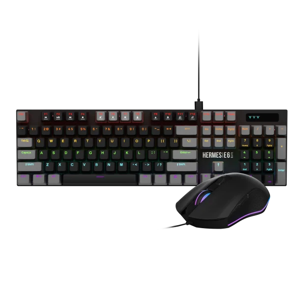 Tastatura mehanička + miš Gamdias Hermes E6 Elite