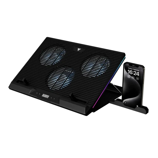 Postolje za laptop Gamdias Aether M1-7301 3x120mm2xUSB-A