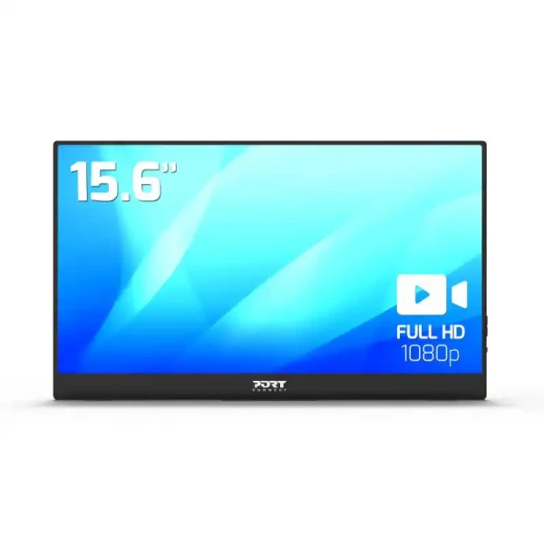 Portabl monitor 15.6 Port Designs 902101 1920x1080IPSHDMIUSB-AUSB-C3.5mmHDR