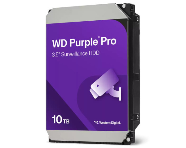 HDD WD 10TB WD102PURP SATA3 7200RPM 256MB Purple Pro