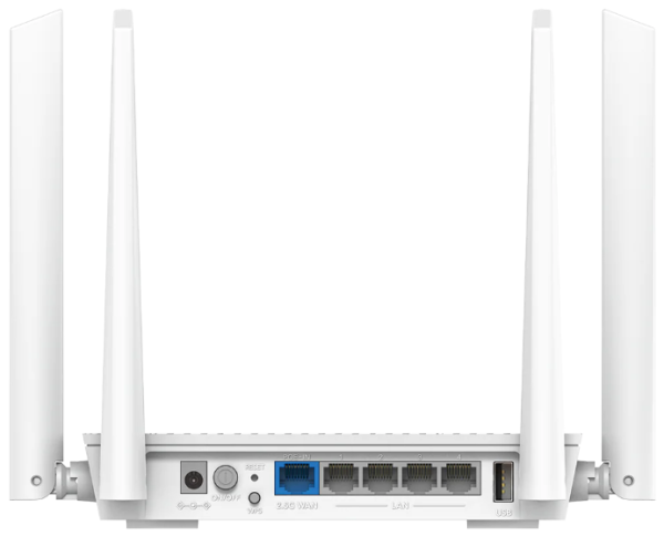 Cudy WR3000P AX3000 2.5G Mesh Wi-Fi 6 PoE Router, 1.3 GHz Dual-Core CPU, 4-Stream Dual-Band Wi-Fi 6