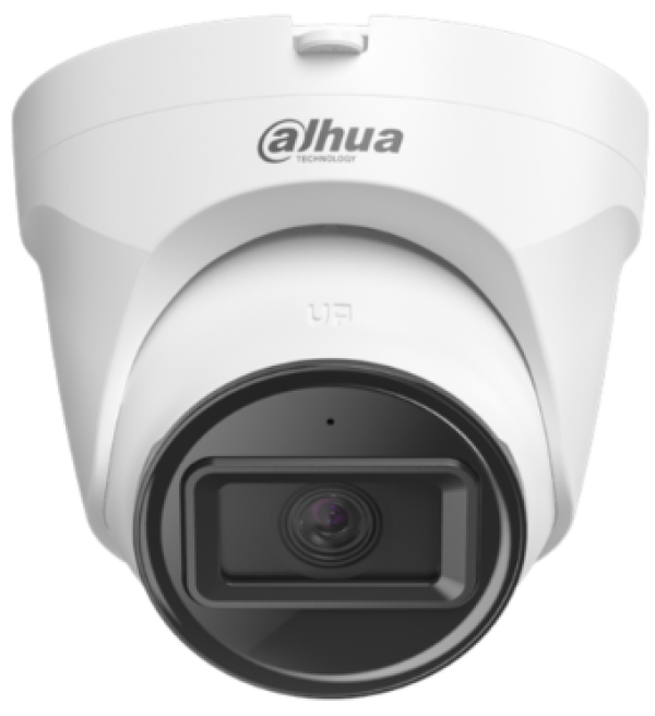 Dahua Kamera IPC-T1E40-A-0280B IP 4MP eyeball IC kamera; Eco serija; 2.8mm; IC 30m; Mikrofon; IP67