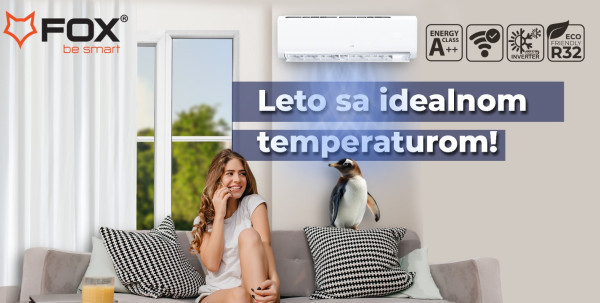 Klima uredjaj Fox FAC-12INTC-52G inverter / -25C / A+ / A++ / WiFi