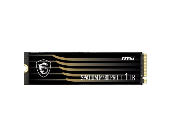 MSI SPATIUM M480 PRO PCIe 4.0 NVMe M.2 1TB SSD