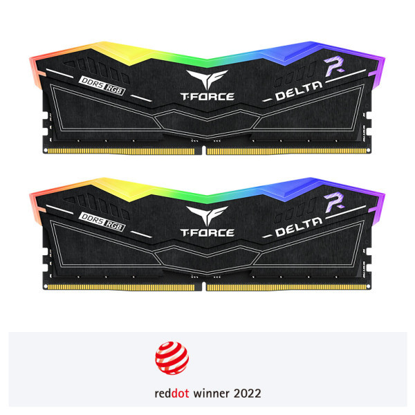 RAM DDR5 32GB (2x16GB) TeamGroup DELTA RGB 6000MHz CL30 FF3D532G6000HC30DC01