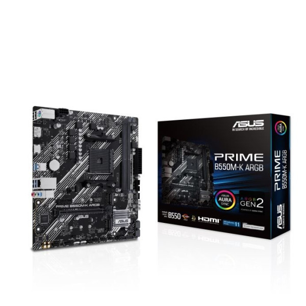 MB AM4 ASUS PRIME B550M-K ARGB