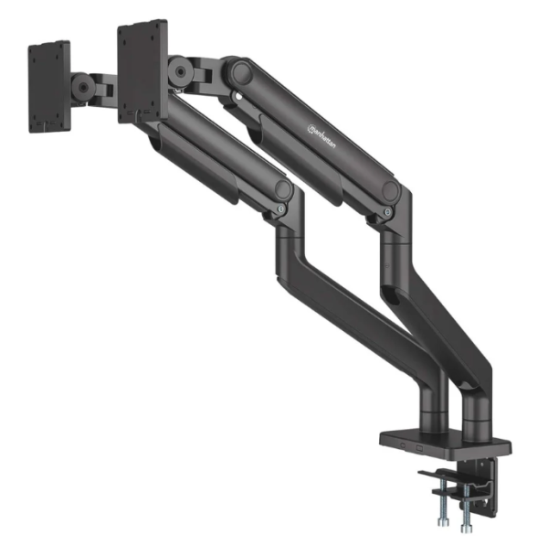 Stoni nosač za 2 monitora Manhattan 17''- 45'' 462587
