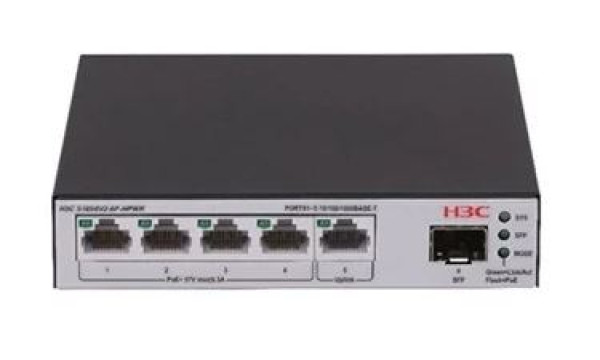 H3C S1600V2-6P-HPWR L2 Ethernet Switch
