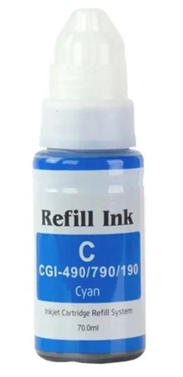 INKJET GI-490 Dopuna Cyan SINO boja bocica sadrži 70 ml mastila za Canon CNIJC490SC