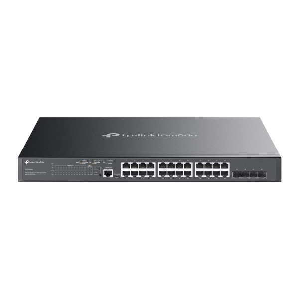 LAN Switch TP-LINK TL-SG3428MP JetStream 24PoE-port Gigabit 101001000Mbs