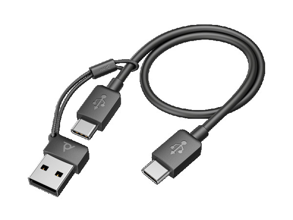 HP Poly Voyager Focus 2 USB-C-C Headset +USB-C/A Adapter ( 9T9J3AA ) 