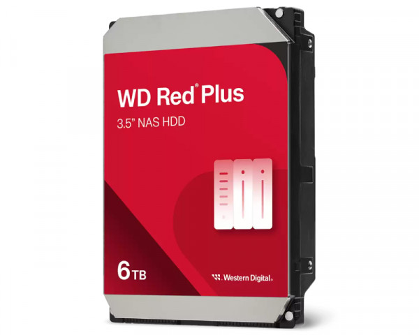 WD 6TB 3.5 inča SATA III 256MB IntelliPower WD60EFPX Red Plus outlet