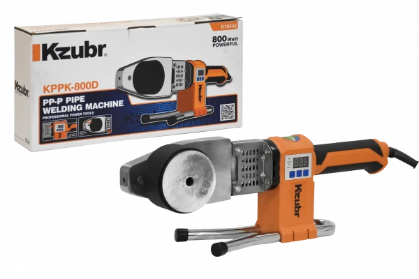 Kzubr KPPK-800 pegla za zavarivanje plastičnih cevi