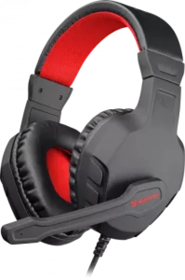 Slušalice sa mikrofonom Defender Cujo crno crvene